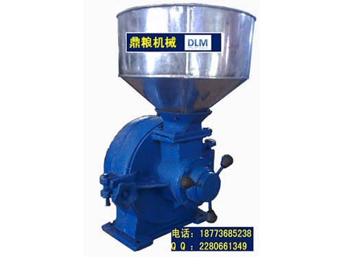 30型磨片式粉碎機、磨粉機磨粉機，磨片式，產(chǎn)量達1000公斤時,粗細可調